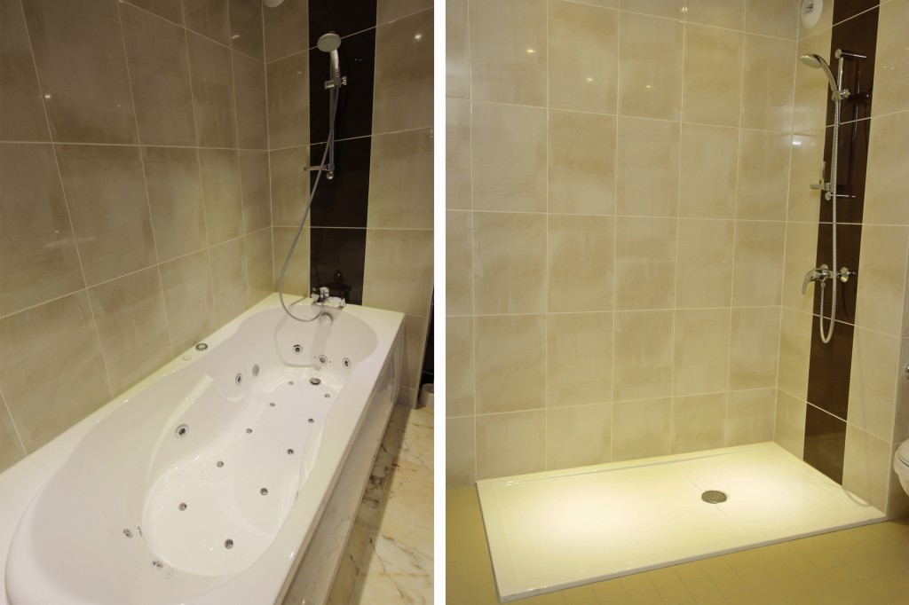 Salle de bains de l'hôtel Cheops