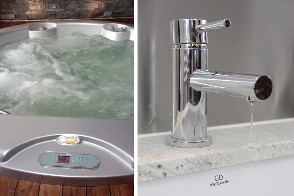 Spa JACUZZI et robinetterie PORCELANOSA