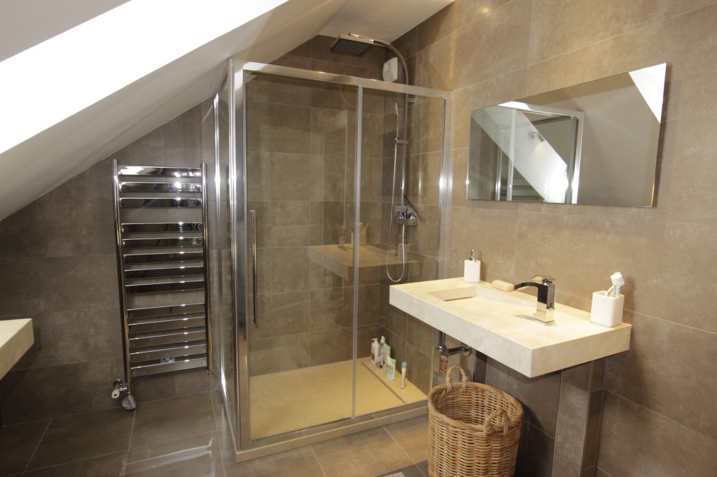 Salle de bain chez un particulier