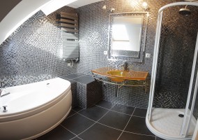 Salle de bain chez particulier
